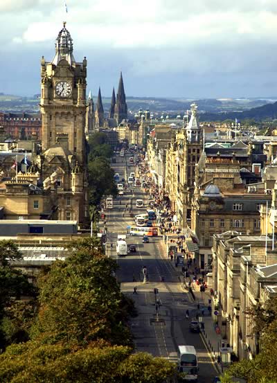 Princes Street Edinburgh